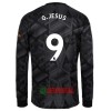 Oficiální Fotbalový Dres s Dlouhý Rukáv Arsenal G. Jesus 9 Hostující 2022-23 pro Muži